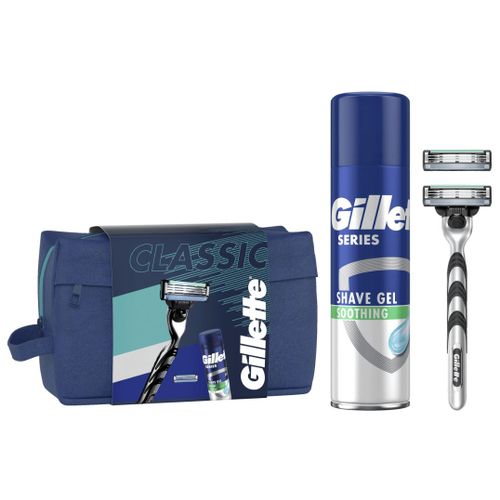 Gillette Poklon paket Brijač 2UP + SERIES GEL 200ML slika 2