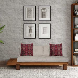 Lounger CPT8376-200, boje teak i bež