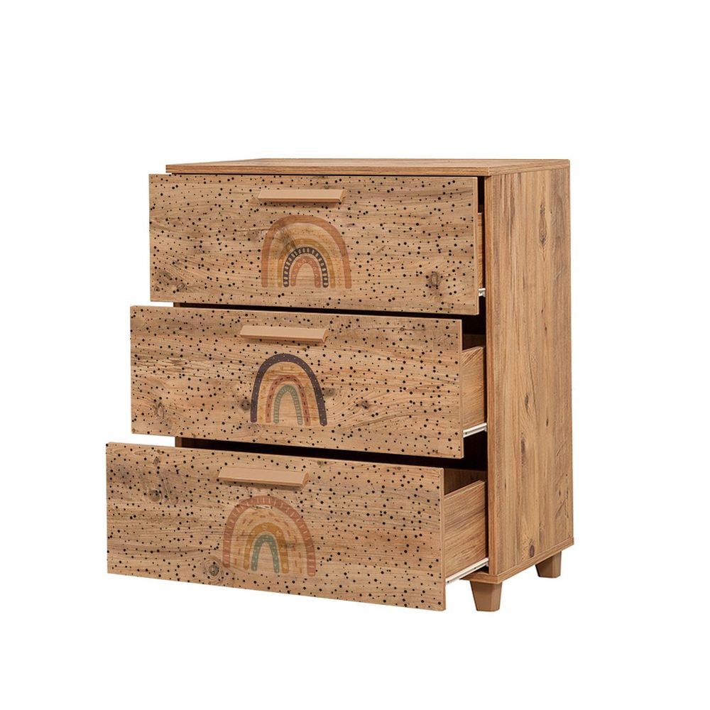 Leva Gravis Rainbow Atlantic Pine Komoda slika 3