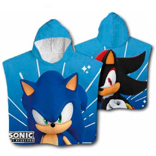 Sonic The Hedgehog microfibre poncho ručnik slika 1