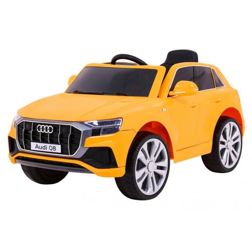 Licencirani auto na akumulator Audi  Q8 LIFT  - žuti slika 1