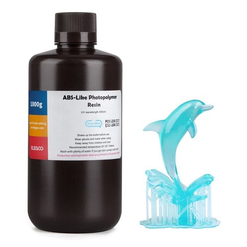 ABS-like Resin 1kg Clear Blue slika 1