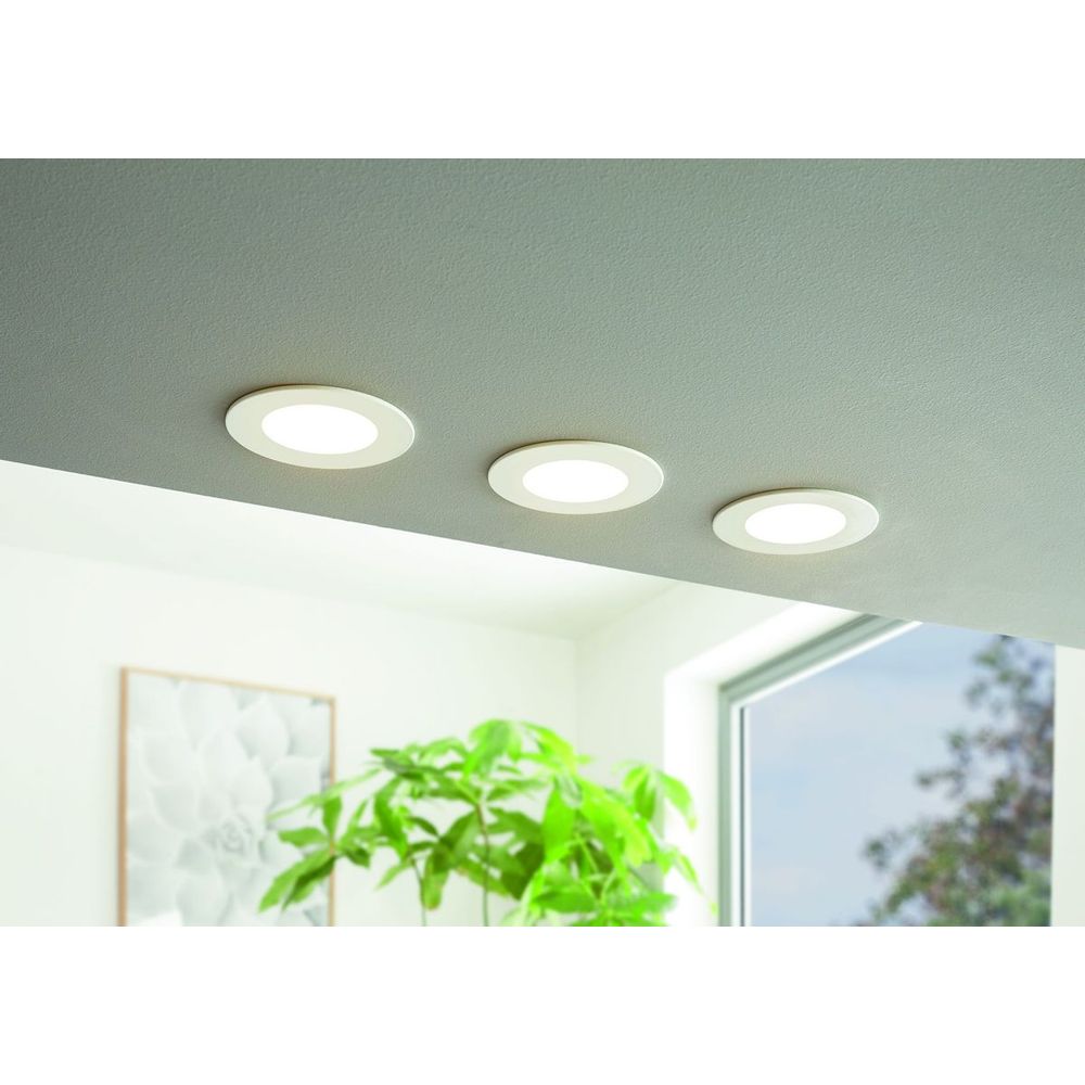 Eglo Fueva-a ugradbena led, 5w, prom 120, sa daljinskim dimabilna, bijela  slika 14