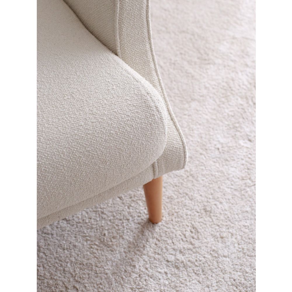 Klam - Kremasti Wing Chair slika 5