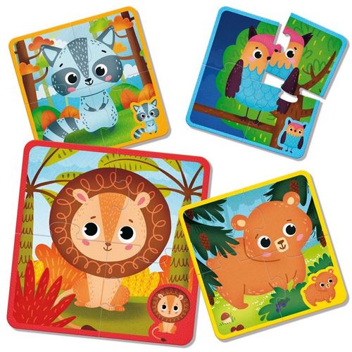 Lisciani Edukativna igra Montessori Baby Touch Puzzle - Dodirni i osjeti slika 2