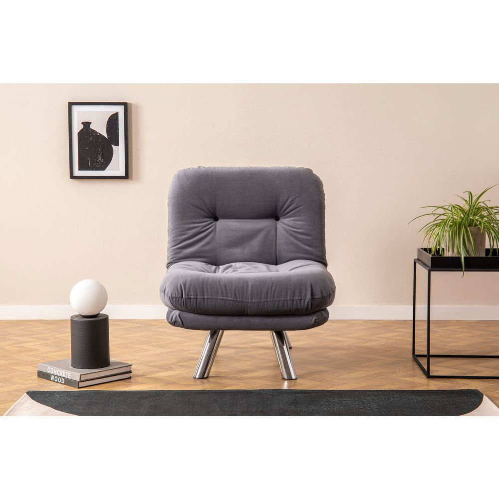 Misa Small Solo - Sivi Sofa na Razvlačenje za Jednu Osobu slika 2