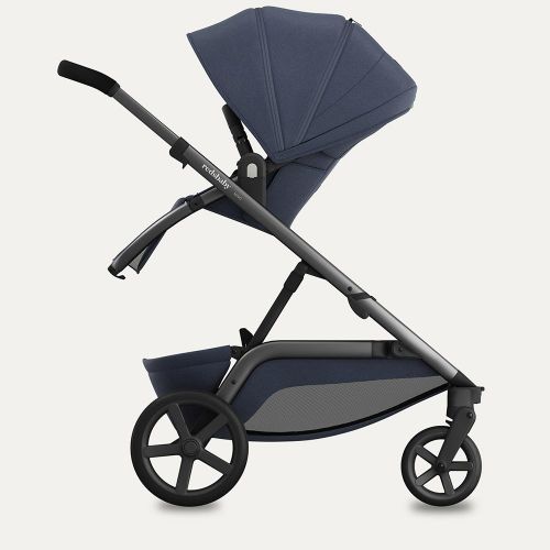 REDSBABY NUVO Single dječja kolica 2u1 Gun Metal, Blue Slate slika 5