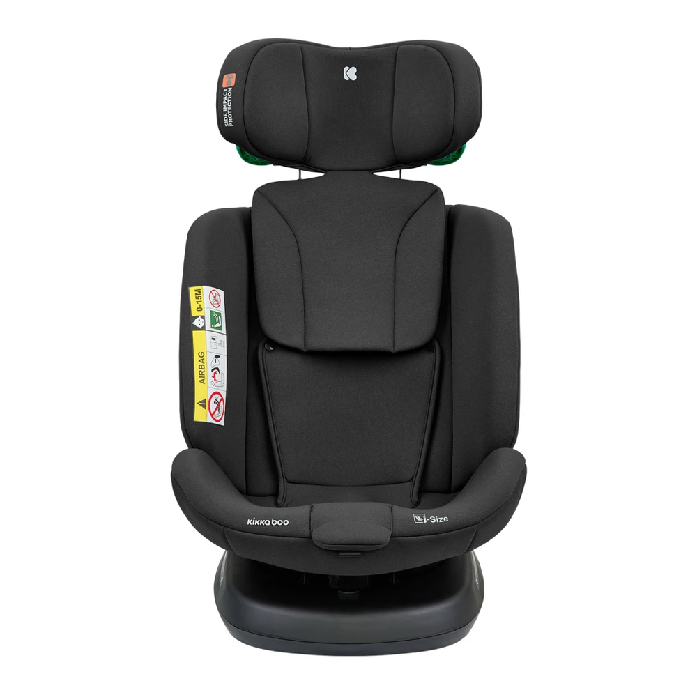 Kikka Boo Rotirajuća autosjedalica i-Defend 40-150cm i-Size Isofix, Black slika 4