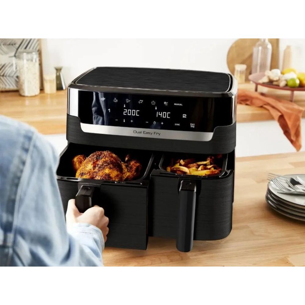 Tefal friteza Dual Easy Fry EY901N10 slika 6