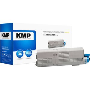 KMP toner zamijenjen OKI 46490606 kompatibilan purpurno crven 6000 Stranica O-T55X