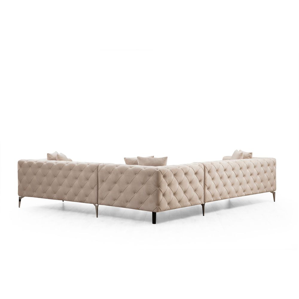 Como Right - Ecru Ugaona Sofa slika 5