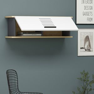 Rafdawn - Sapphire Oak Sapphire Oak
Anthracite
White Wall Shelf