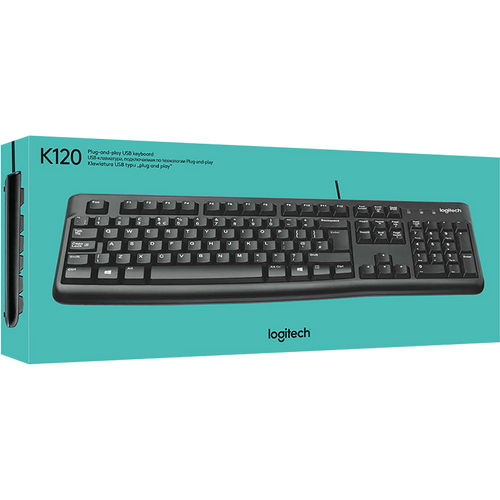 Logitech Tastatura, USB, International layout - K120 slika 2