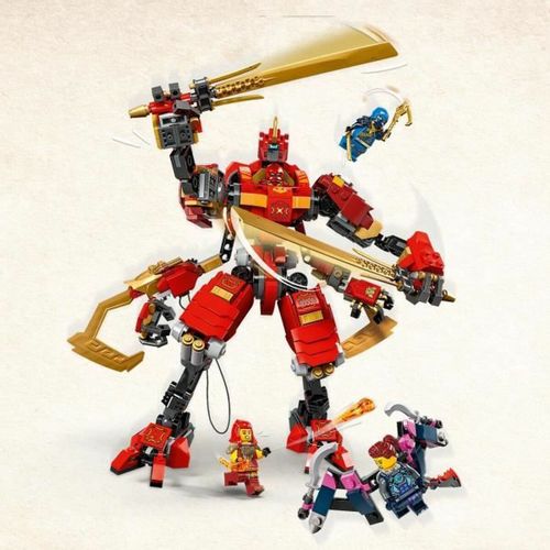 Igra Gradnje Lego NINJAGO 71812 Kai's Ninja Climbing Robot Pisana slika 5