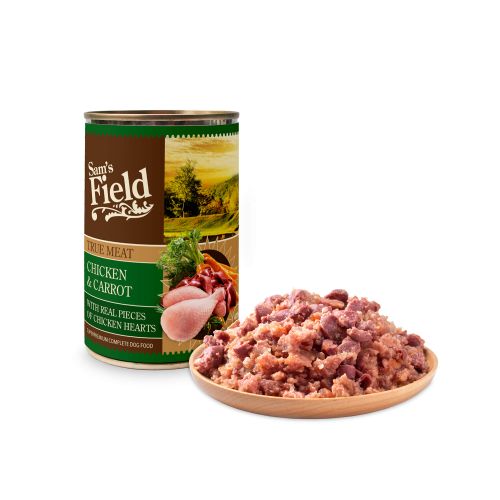 SAM´S FIELD True Meat Piletina s Mrkvom, 400 g slika 1