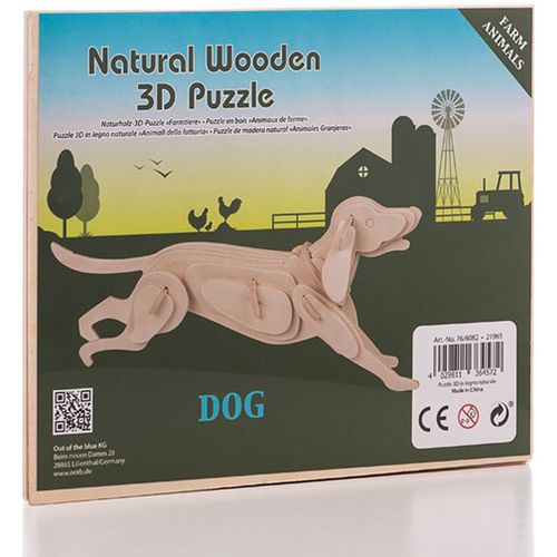 Drvene 3D Puzzle Domaće Životinje Junior Knows slika 6