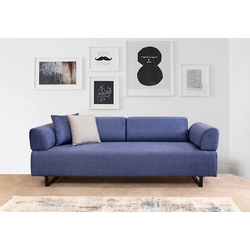 Atelier Del Sofa Trosjed na razvlačenje INFINITY plavi, Infinity - Blue slika 1