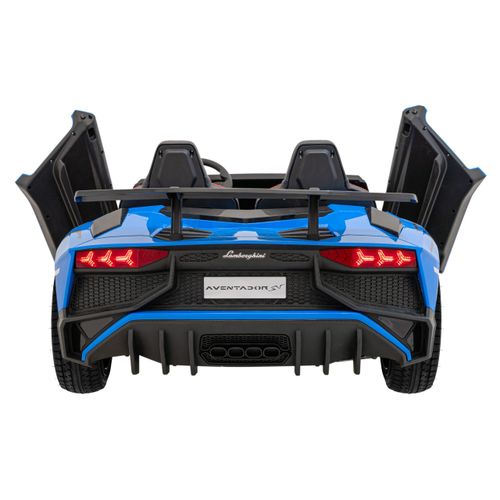 Licencirani auto na akumulator Lamborghini Aventador SV STRONG - dvosjed - plavi slika 8