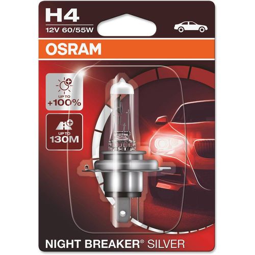 Osram Auto 64193NBS-01B halogena žarulja Night Breaker® Silver H4 60/55 W 12 V slika 3