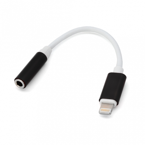 Adapter za slusalice iP-11 iPhone lightning na 3.5mm crni slika 1