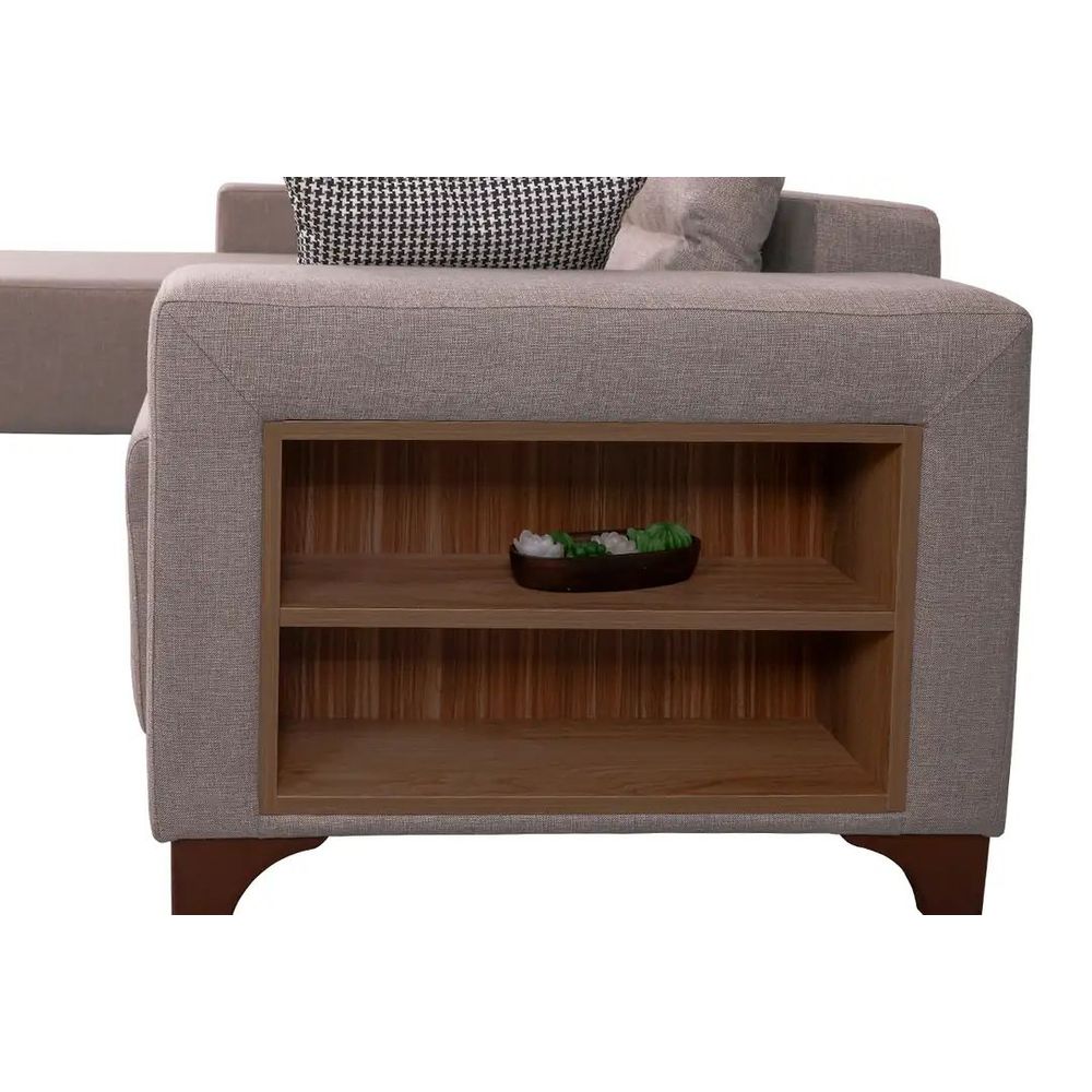 Ugaona Sofa Tloft Mini - boja: krem slika 10