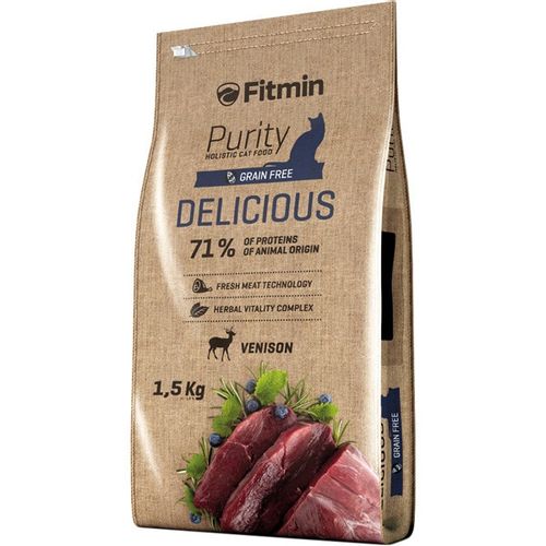 Fitmin Cat Purity Delicious, hrana za mačke 1,5kg slika 1