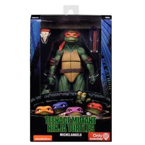 Teenage Mutant Ninja Turtles Movie 1990 Michelangelo figure 18cm slika 2