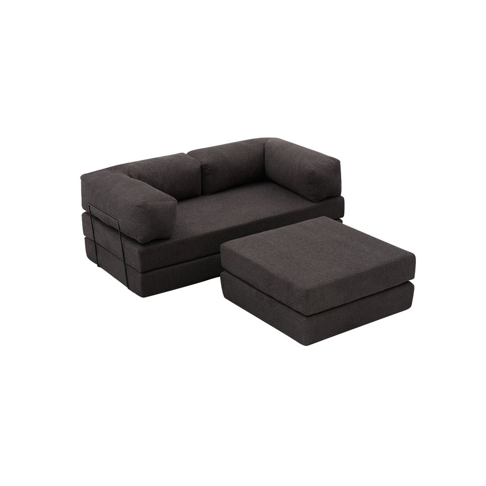 Comfort Mini - Antracitni Kutni Sofa slika 4
