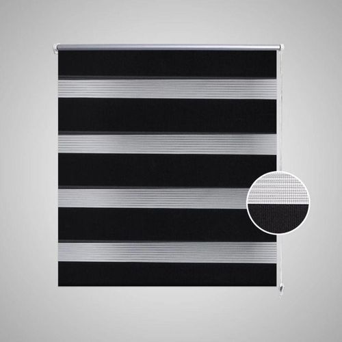 Rolo crne zavjese sa zebrastim linijama 120 x 175 cm slika 5