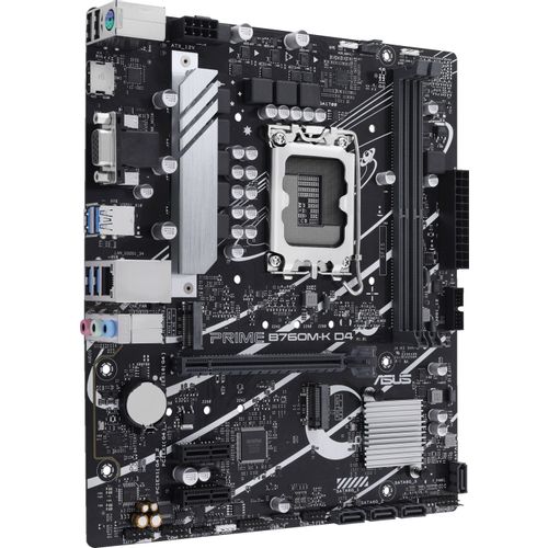 ASUS PRIME B760M-K D4 mATX matična ploča za Intel LGA 1700 slika 3