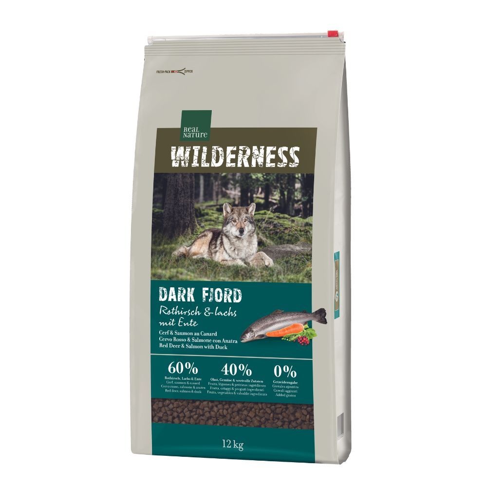 Real Nature Wilderness Senior jelen, losos i patka 12 kg slika 1