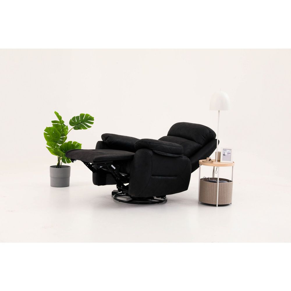 Električni Relax Fotelja Comfort - Crna slika 3