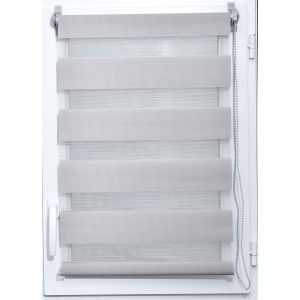Luance Rolo zebra zavjesa 90x180cm Svijetlo siva
