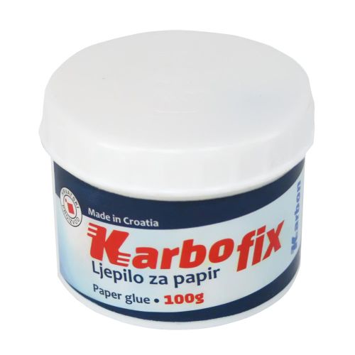 Ljepilo bijelo u dozi 100 g Karbofix  slika 1