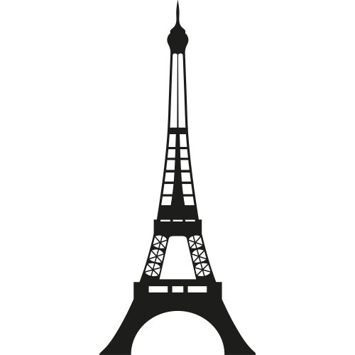 Wallity Metalna zidna dekoracija, Eiffel Tower slika 2