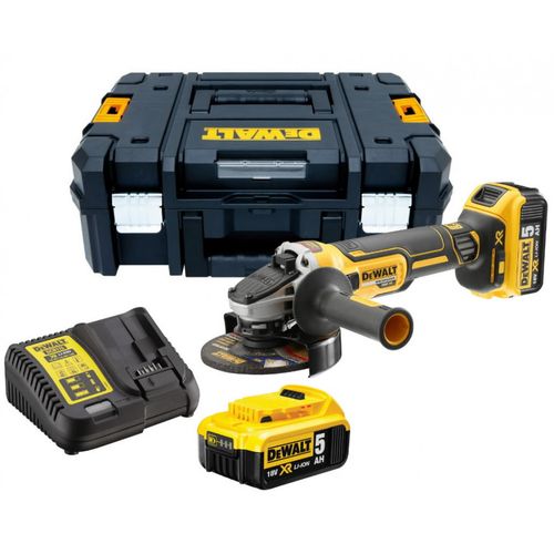 DeWalt Aku Ugaona Brusilica 18V 5.0 Ah DCG405P2 slika 1