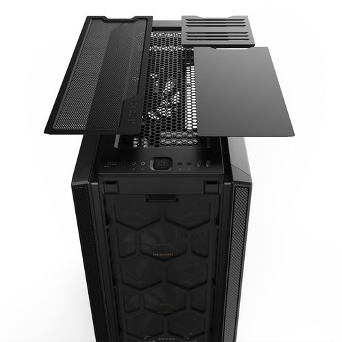 be quiet! BGW39 SILENT BASE 802 Window Black, MB compatibility: E-ATX / ATX / M-ATX / Mini-ITX, Three pre-installed be quiet! Pure Wings 2 140mm fans, Ready for water cooling radiators up to 420mm slika 3
