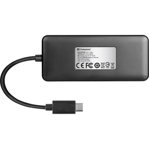 Transcend TS-HUB5C 3-Port Hub,1-Port PD,SD/MicroSD Reader, USB 3.1 Gen 2,Type-C slika 3