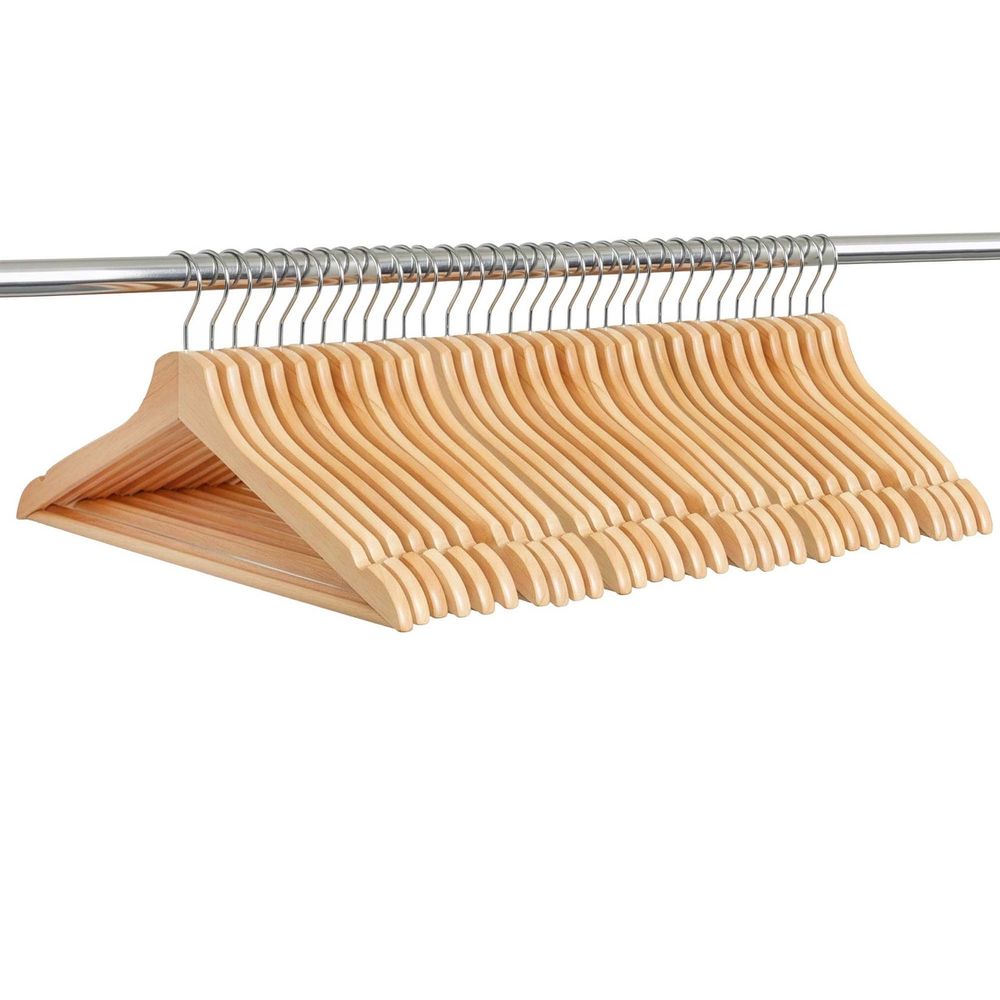 Hg0086 drvena vješalica 30 kom. slika 1