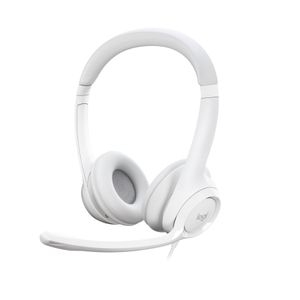 Logitech H390 ClearChat Comfort USB Headset White