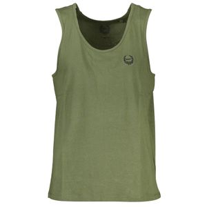 GIAN MARCO VENTURI MAN GREEN TANK TOP