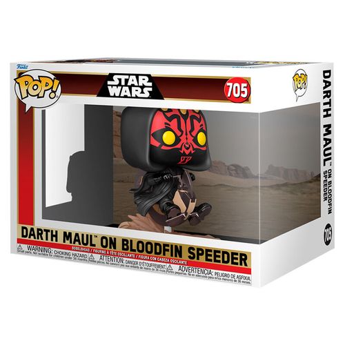 POP figure Rides Deluxe Star Wars Darth Maul On Bloodfin Speeder slika 2