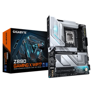 GIGABYTE Z890 GAMING X WIFI7, DDR5, SATA3, USB4, DP, 2.5GbE, WIFI 7, LGA1851 ATX