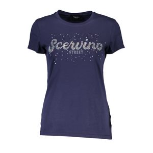 SCERVINO STREET WOMEN'S SHORT SLEEVE T-SHIRT BLUE