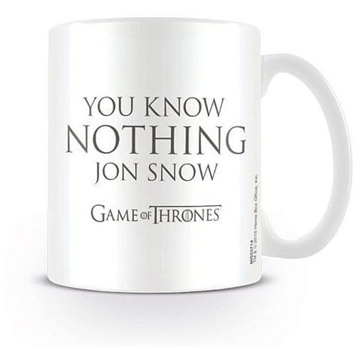 PYRAMID GAME OF THRONES (YOU KNOW NOTHING JON SNOW) MUG slika 1