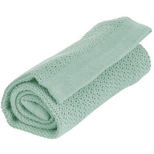 Vinter & Bloom Soft Grid deka - Sage zelena slika 1