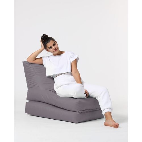 Atelier Del Sofa Vreća za sjedenje, Siesta Sofa Bed Pouf - Fume slika 7