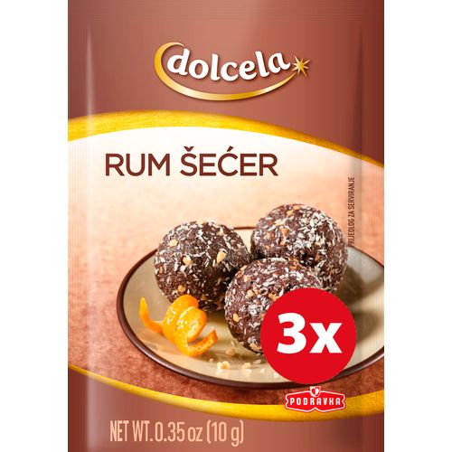 Dolcela Rum šećer 10 g 3 kom slika 1