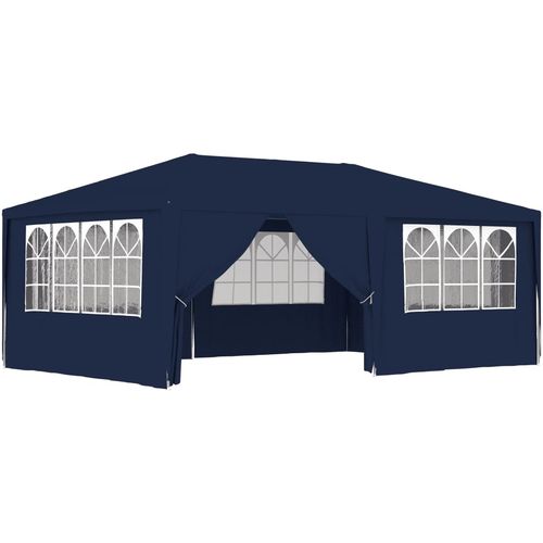 Profesionalni šator za zabave 4 x 6 m plavi 90 g/m² slika 25