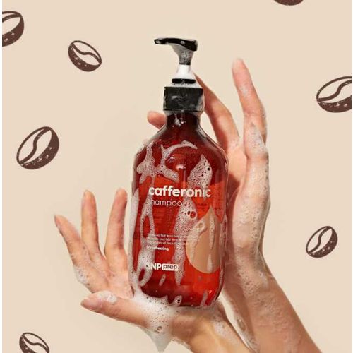 SNP Prep Cafferonic Shampoo 500ml šampon sa ekstraktom kafe i hijaluronom slika 3
